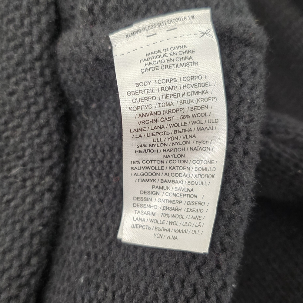 Ralph Lauren Fair Isle Turtleneck Sweater Dress - Picture 6 of 8
